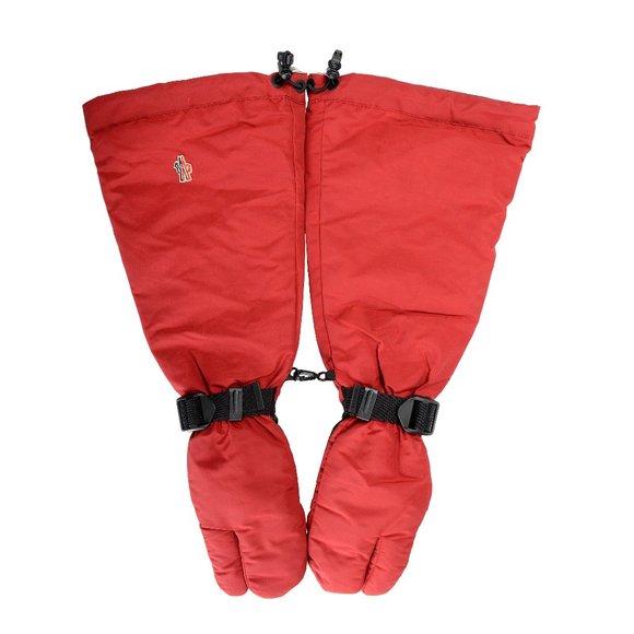 Moncler "Guanti" Red Long Winter Gloves - Picture 1 of 9